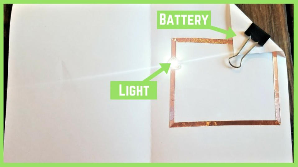 top or bottom of the battery.